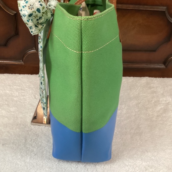 Fossil Colorblock Tote with Wallet - Picture 8 of 14